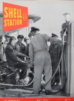 "Shell Station" Gasstation-Magazine 1953 (7219)